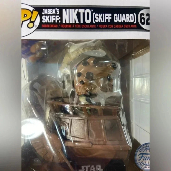 Star Wars - Jabba’s Skiff : Nikto (Skiff Guard) Large Bobblehead #622 Funko Pop! - Picture 4 of 10